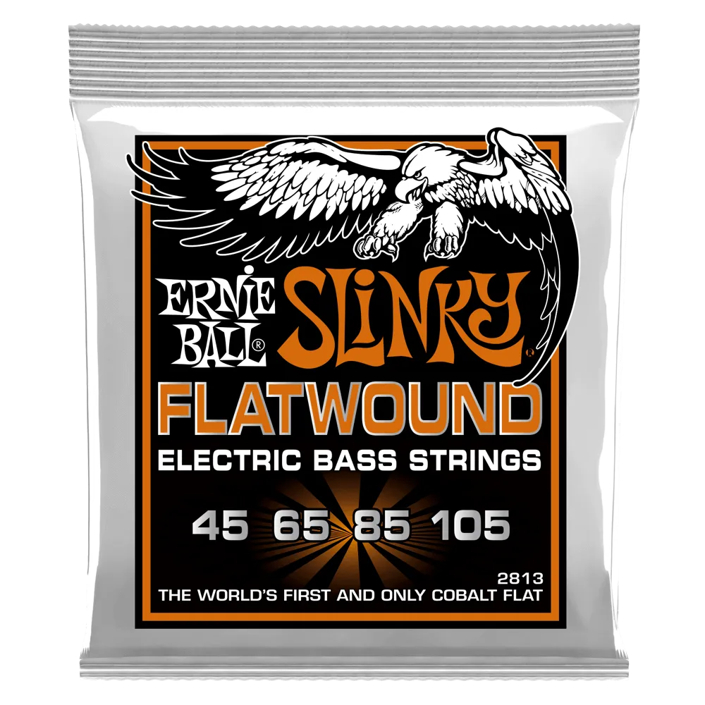Ernie Ball 2813 Slinky Flatwound Bass 45 - 105 Guitar String