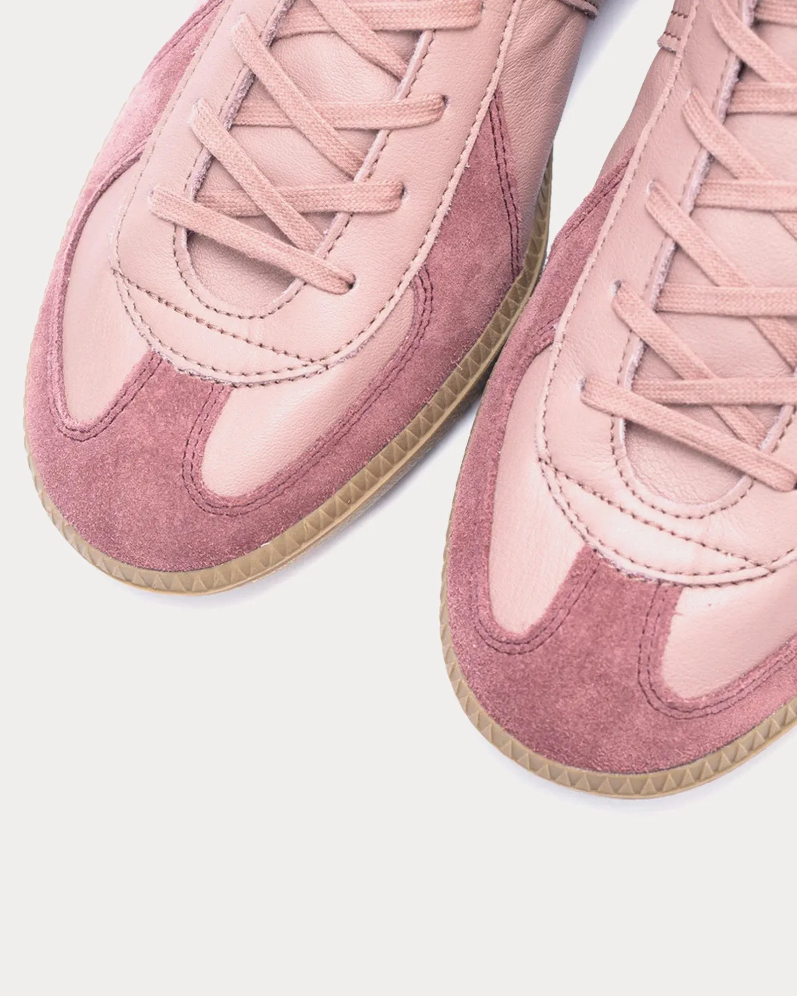 German Army Trainer Brownrose Low Top Sneakers