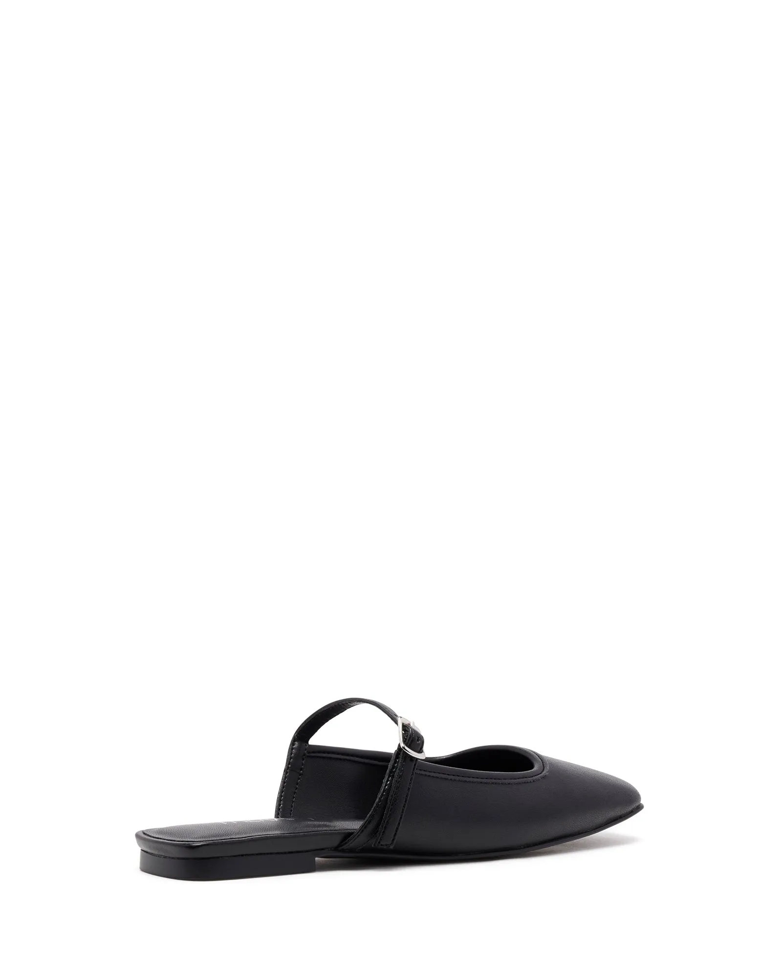 Gianna Ballet Flat Black Smooth