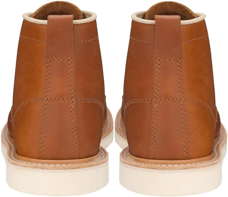 Golden Fox Work Boots 6" American Heritage Moc Toe Wedge Boot for Construction Made in USA
