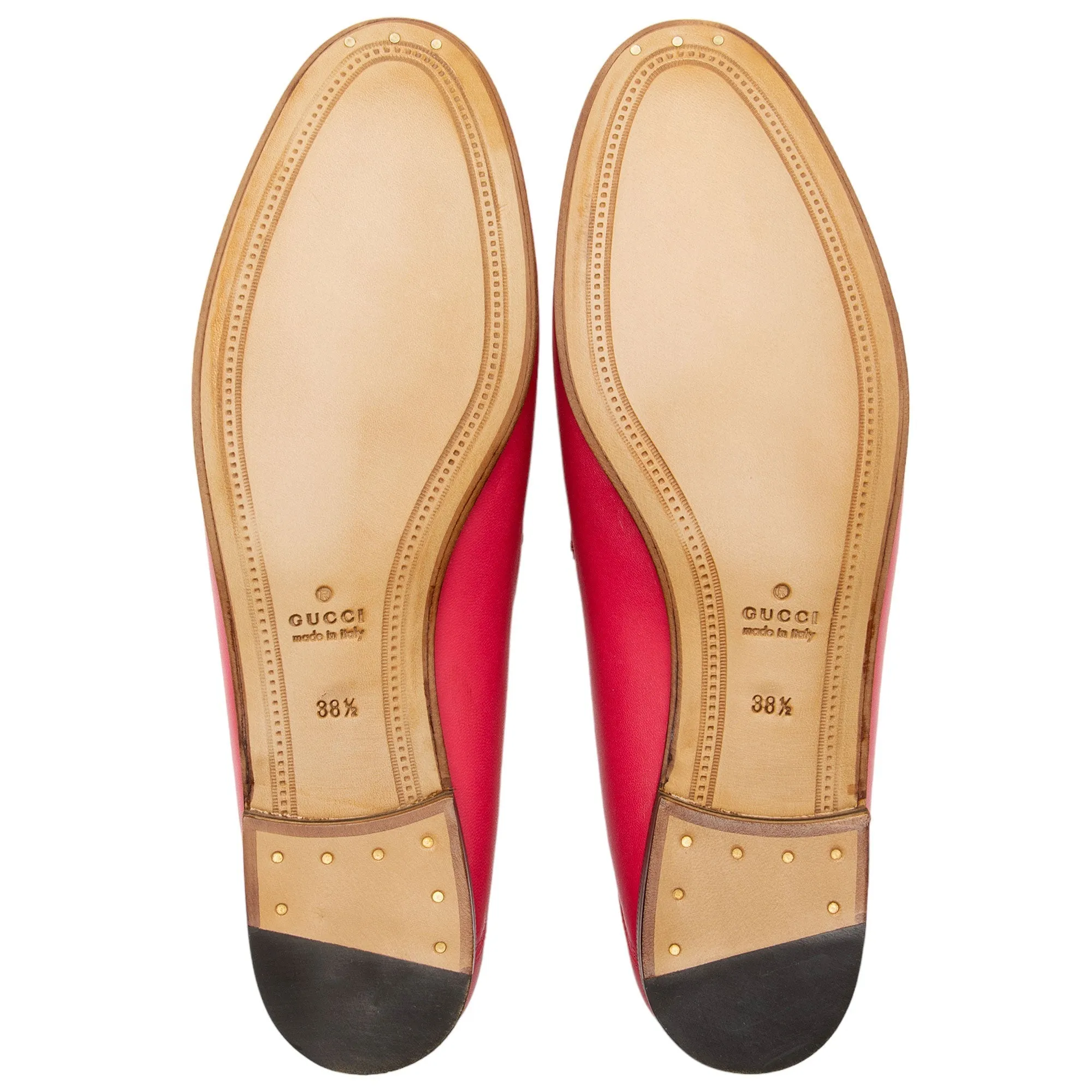 Gucci Leather Horsebit Brixton Loafers - Size 8.5 / 38.5 (SHF-4tvbUc)