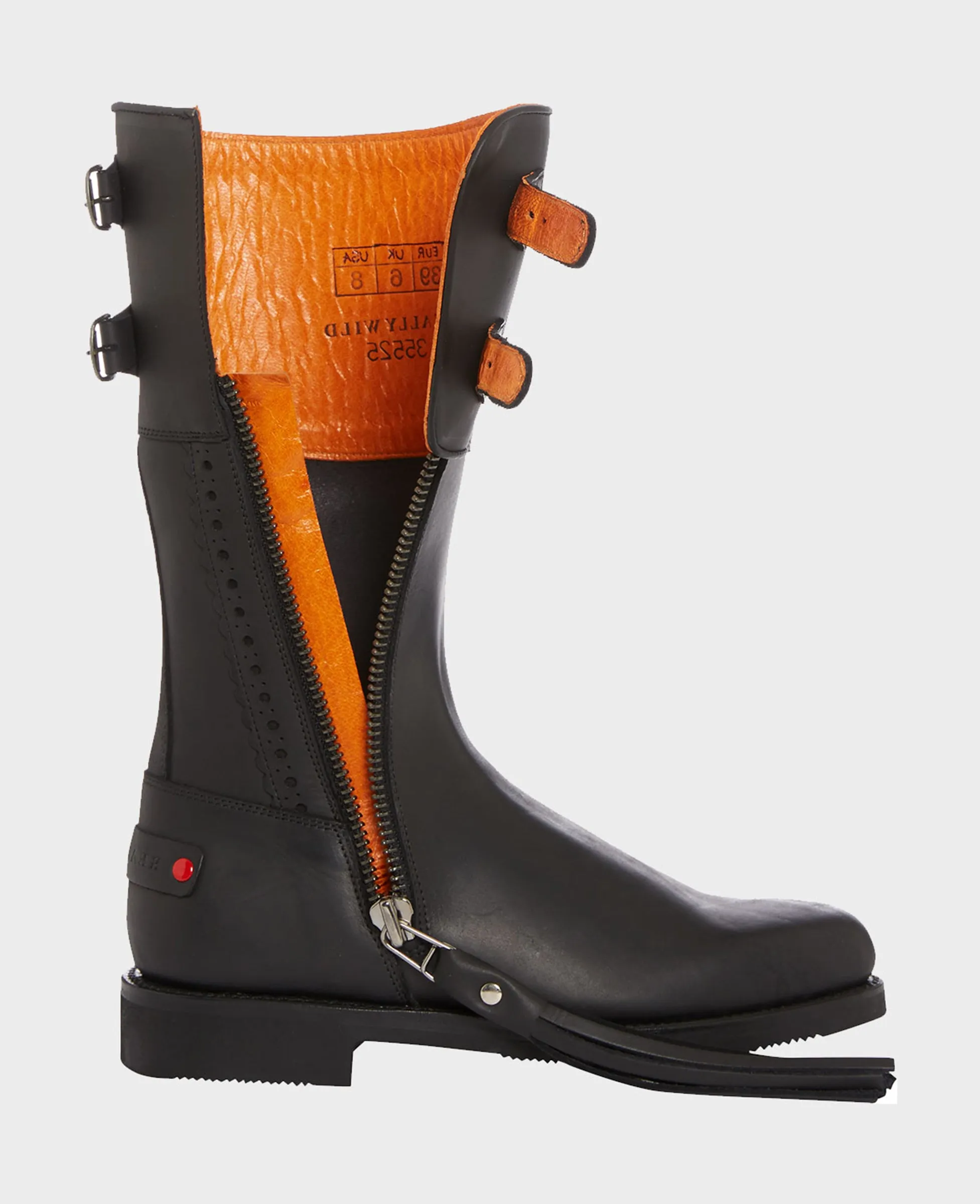 Heritage Calf Length Leather Boots