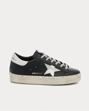 Hi Star Leather Black Low Top Sneakers