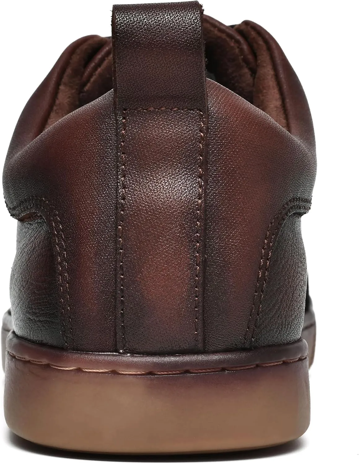 Holy dove Mens Casual Leather Sneakers Slip On Tennis Walking Skateboarding Shoes for Men Daily Comfortable Fashion Shoe