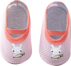 Infant Boys Girls Animal Prints Cartoon Socks Toddler Breathable Mesh The Floor Socks Barefoot Toddler Boys Dress Shoes