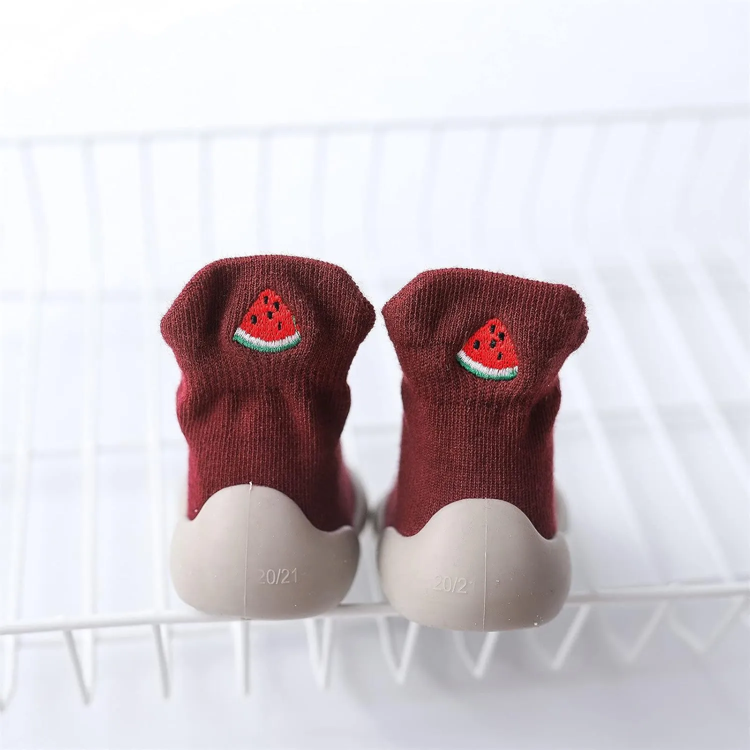 Infant Shoes Baby Elastic Soft Indoor Walkers Toddler Socks Solid First Casual Baby Shoes Girls Jazz Shoes
