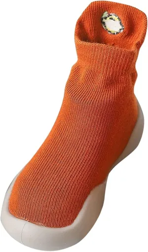 Infant Shoes Baby Elastic Soft Indoor Walkers Toddler Socks Solid First Casual Baby Shoes Girls Jazz Shoes