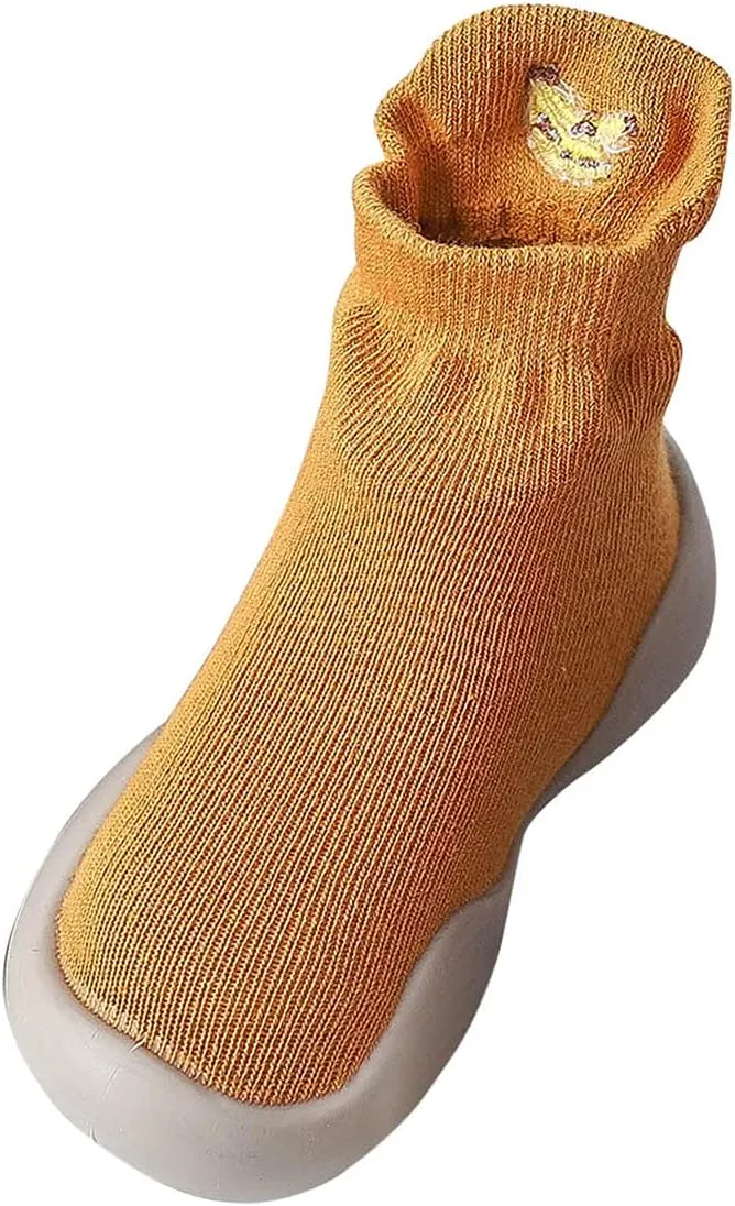 Infant Shoes Baby Elastic Soft Indoor Walkers Toddler Socks Solid First Casual Baby Shoes Girls Jazz Shoes