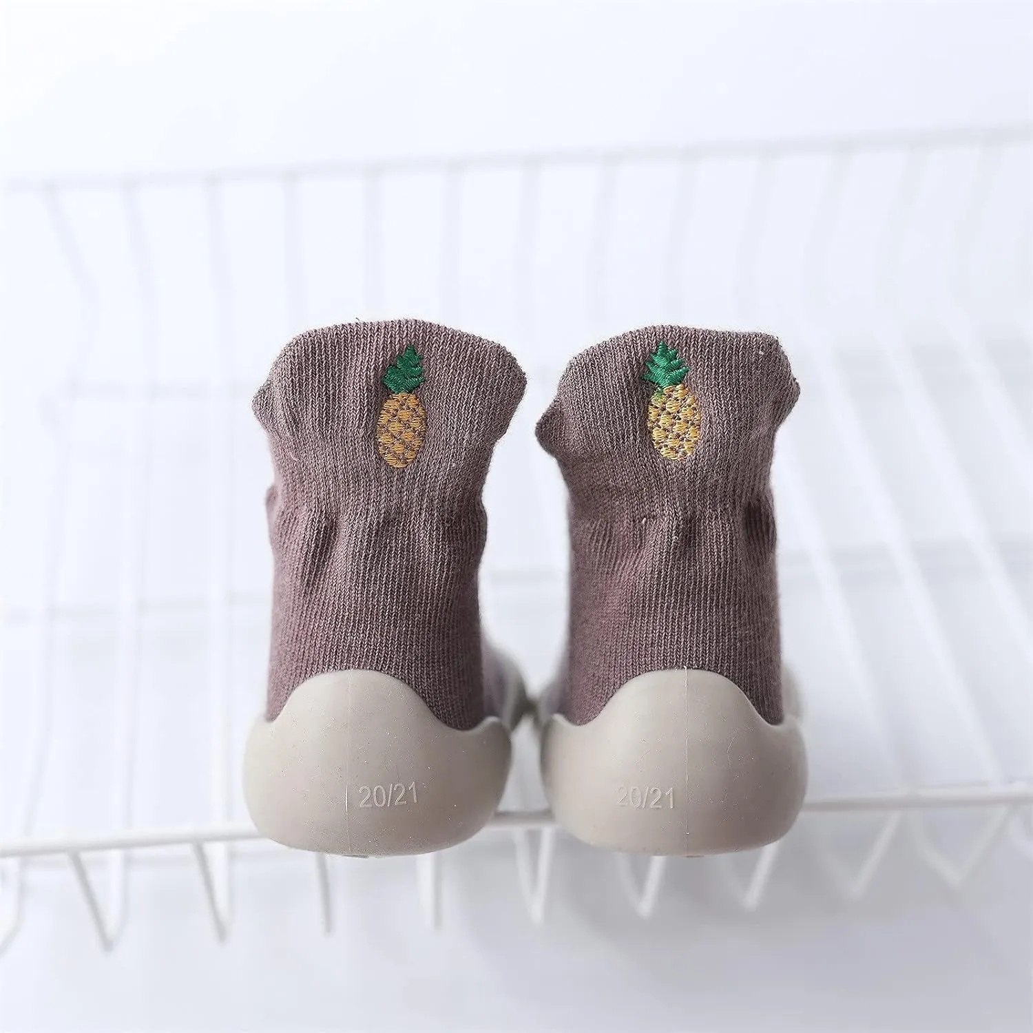 Infant Shoes Baby Elastic Soft Indoor Walkers Toddler Socks Solid First Casual Baby Shoes Girls Jazz Shoes