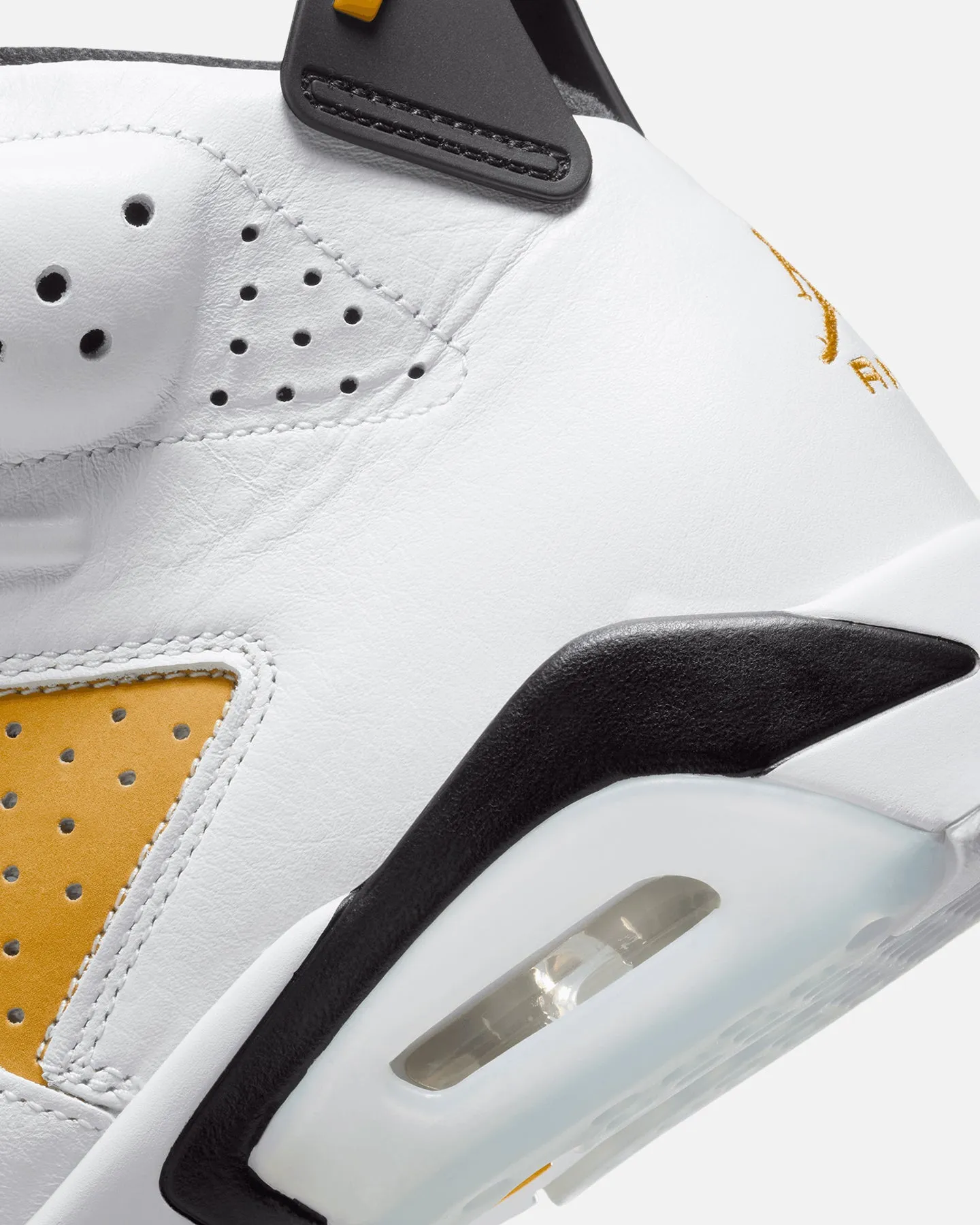 Jordan Air Jordan 6 Retro White/Yellow Ochre/Black