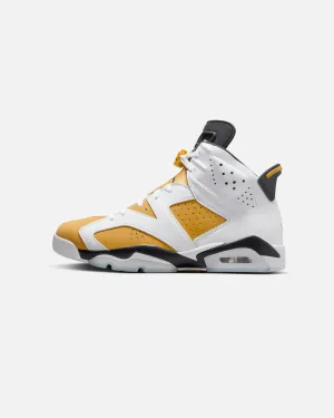 Jordan Air Jordan 6 Retro White/Yellow Ochre/Black