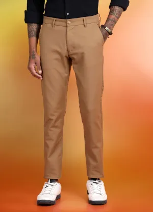 Khaki Flat Front