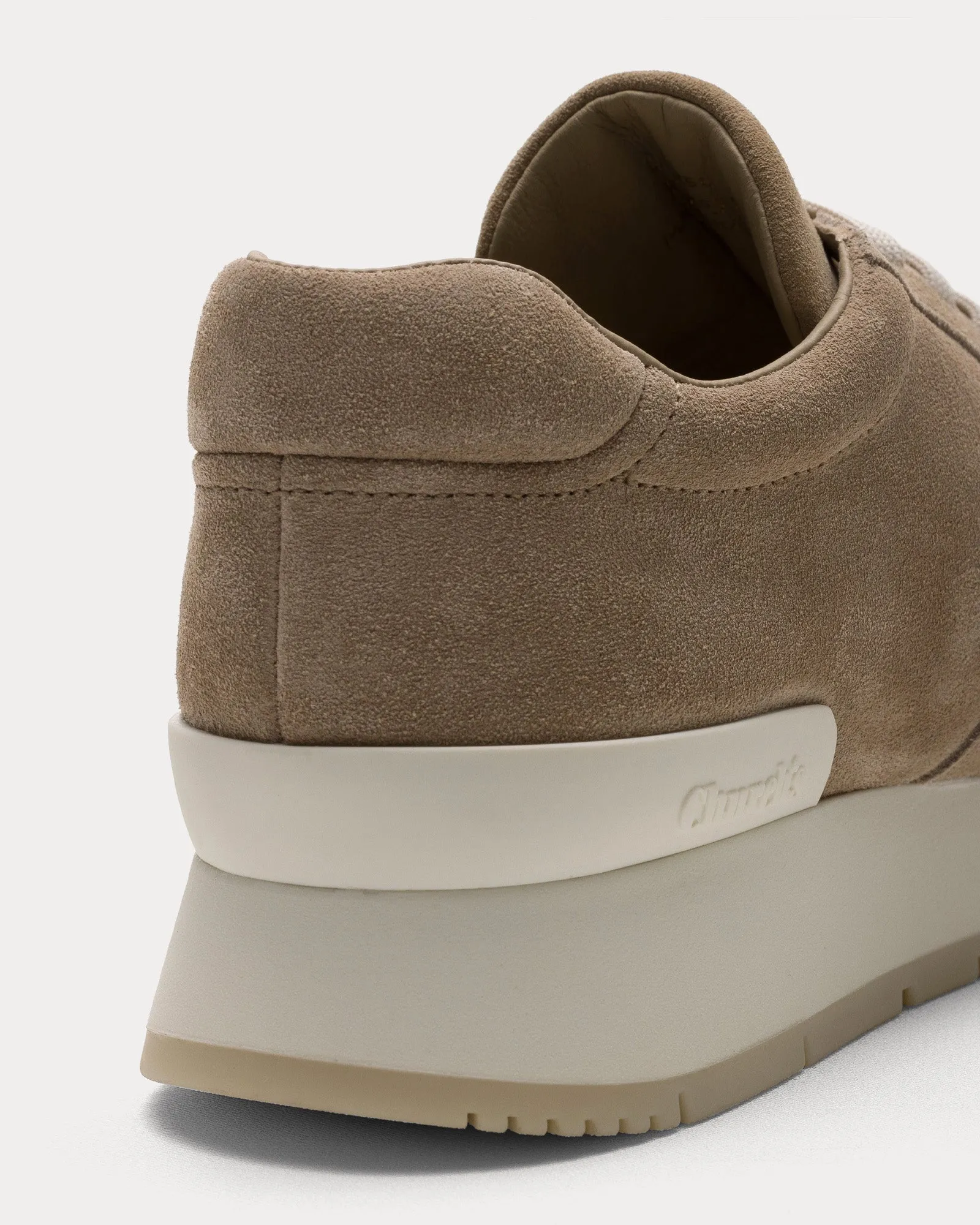 Laurel Suede Stone Low Top Sneakers