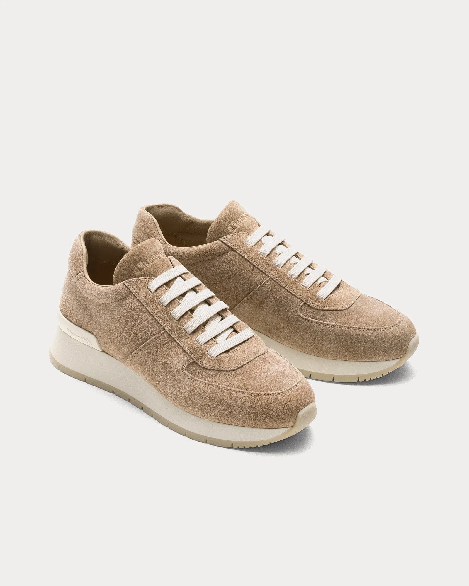 Laurel Suede Stone Low Top Sneakers