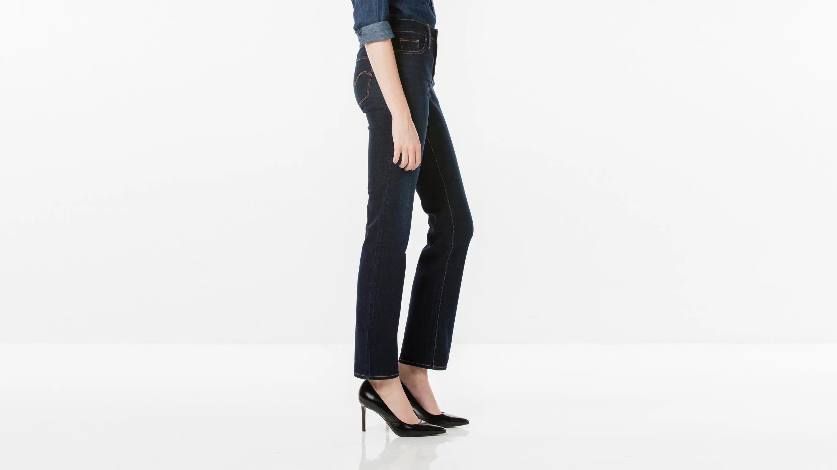 Levi's Denim 315 Shaping Bootcut Mid Rise Jeans