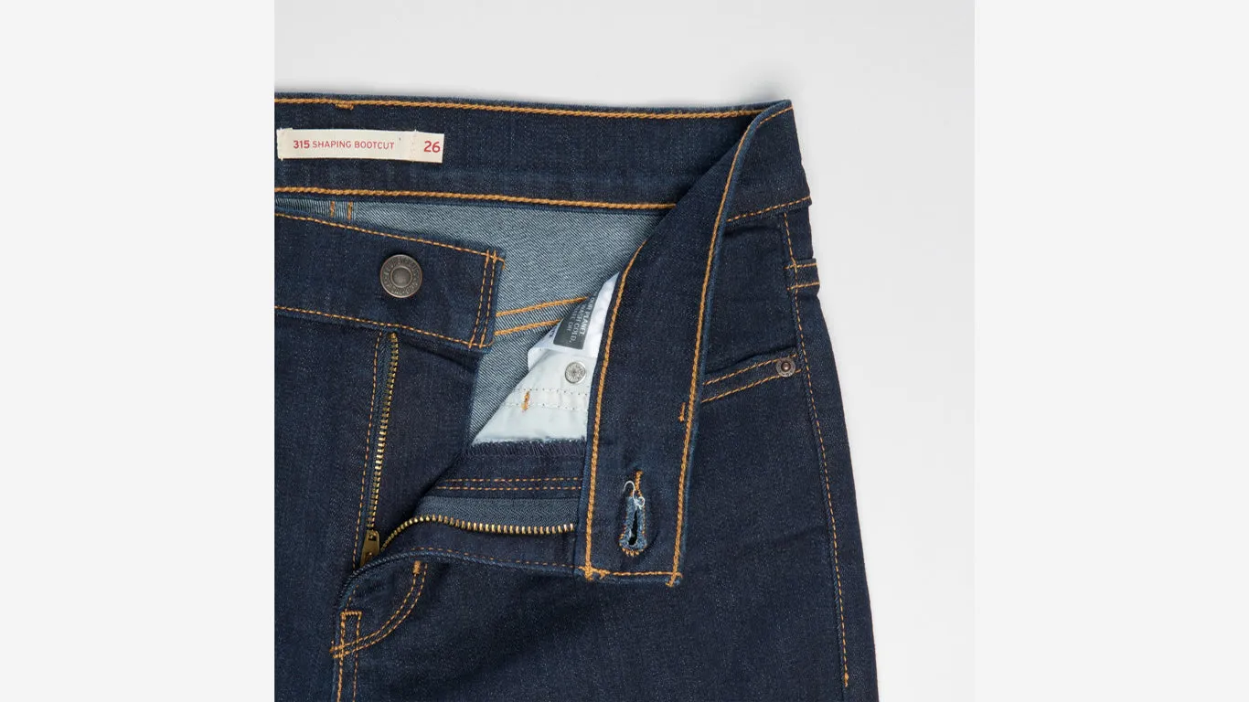 Levi's Denim 315 Shaping Bootcut Mid Rise Jeans