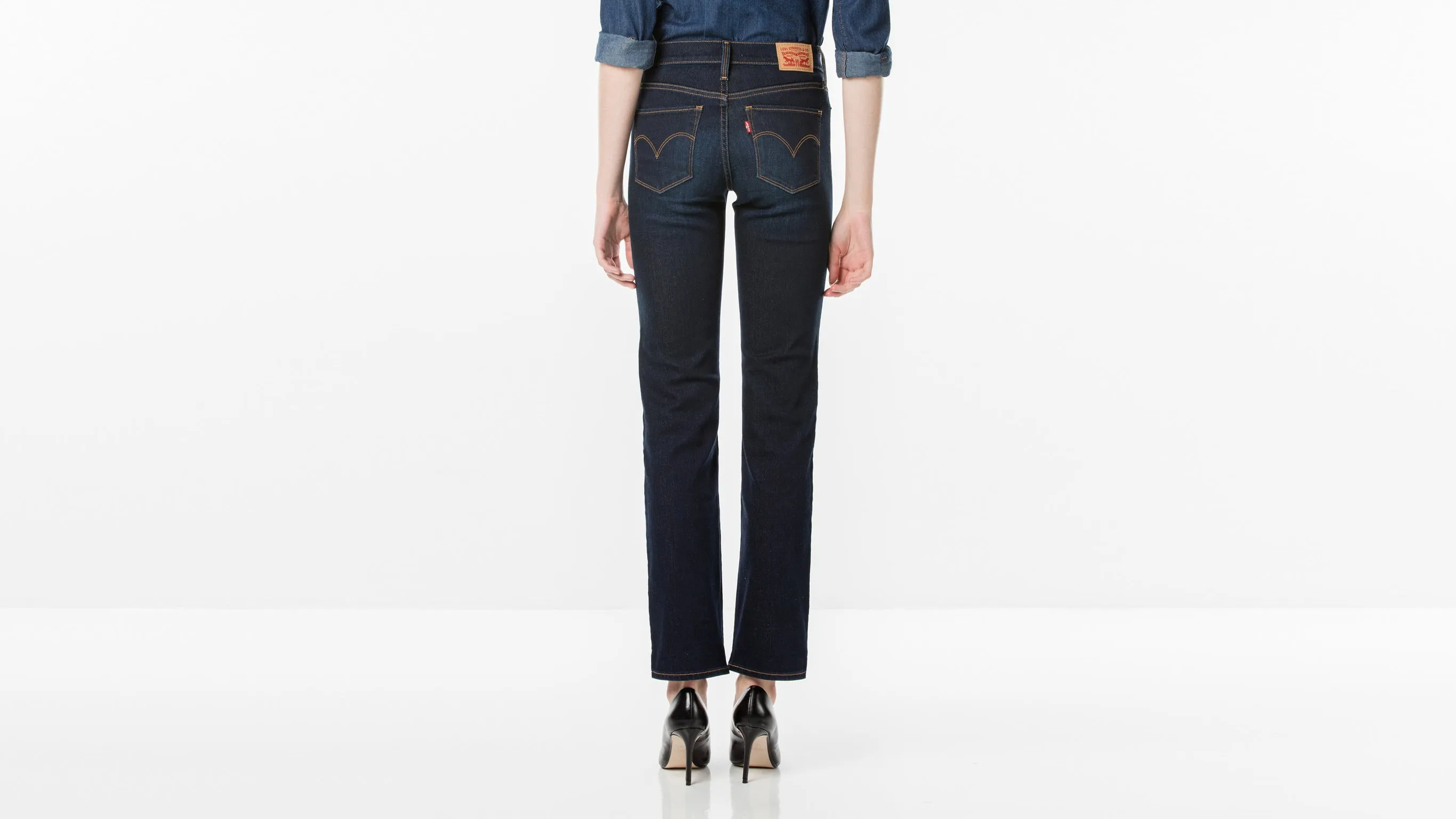 Levi's Denim 315 Shaping Bootcut Mid Rise Jeans