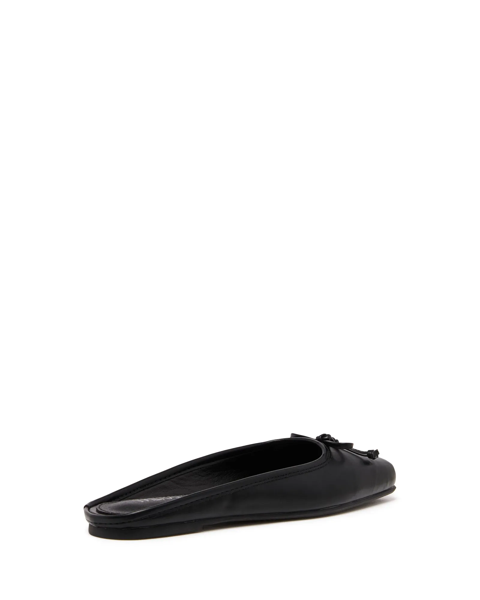 Lilah Ballet Flat Black Smooth