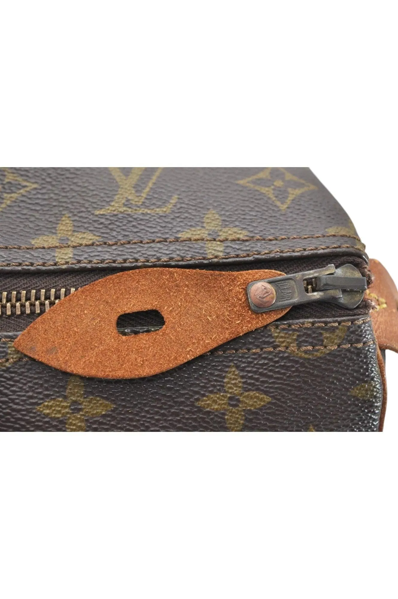 Louis Vuitton Monogram Speedy 35 Hand Boston Bag Old Model LV 7578K