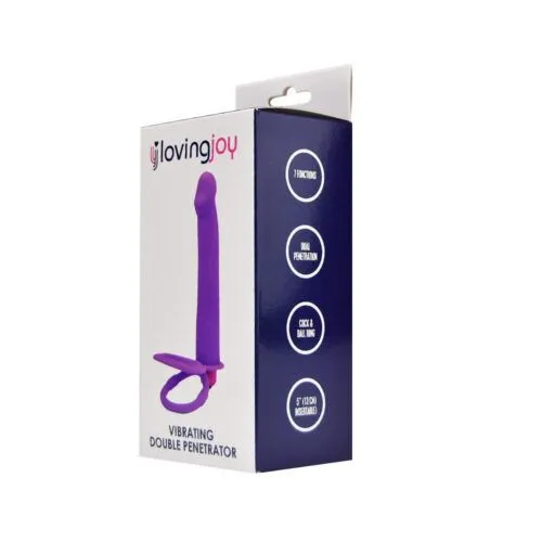 Loving Joy Vibrating Double Penetrator
