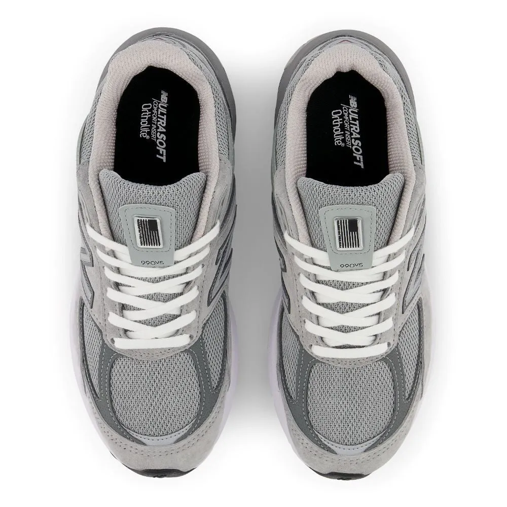 Made In USA 990v5 Grey Trainers (W990GL5)
