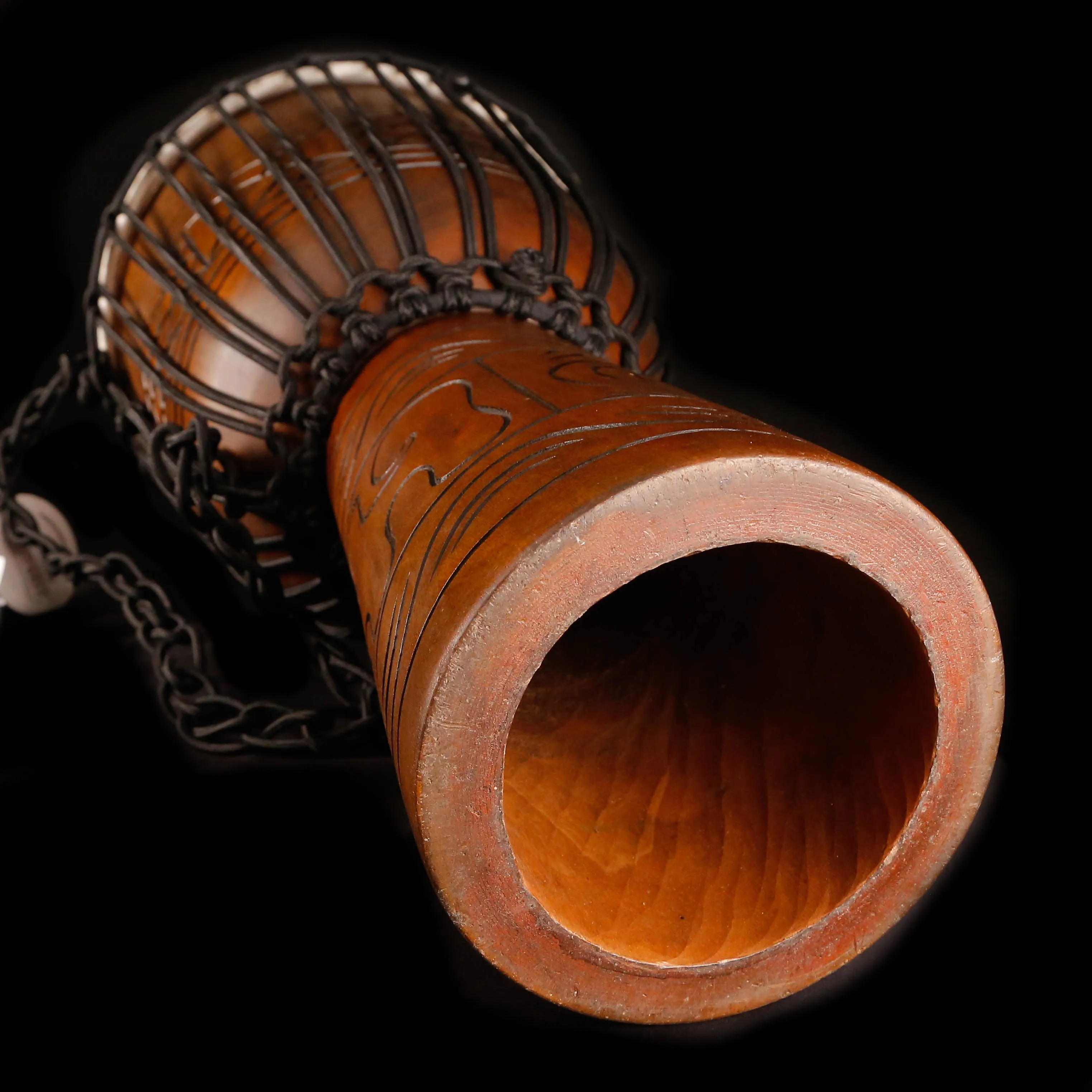 Meinl Percussion 10" Headliner/Artifact Rope-Tuned Wood Djembe