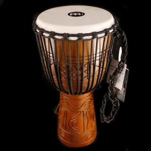 Meinl Percussion 10" Headliner/Artifact Rope-Tuned Wood Djembe