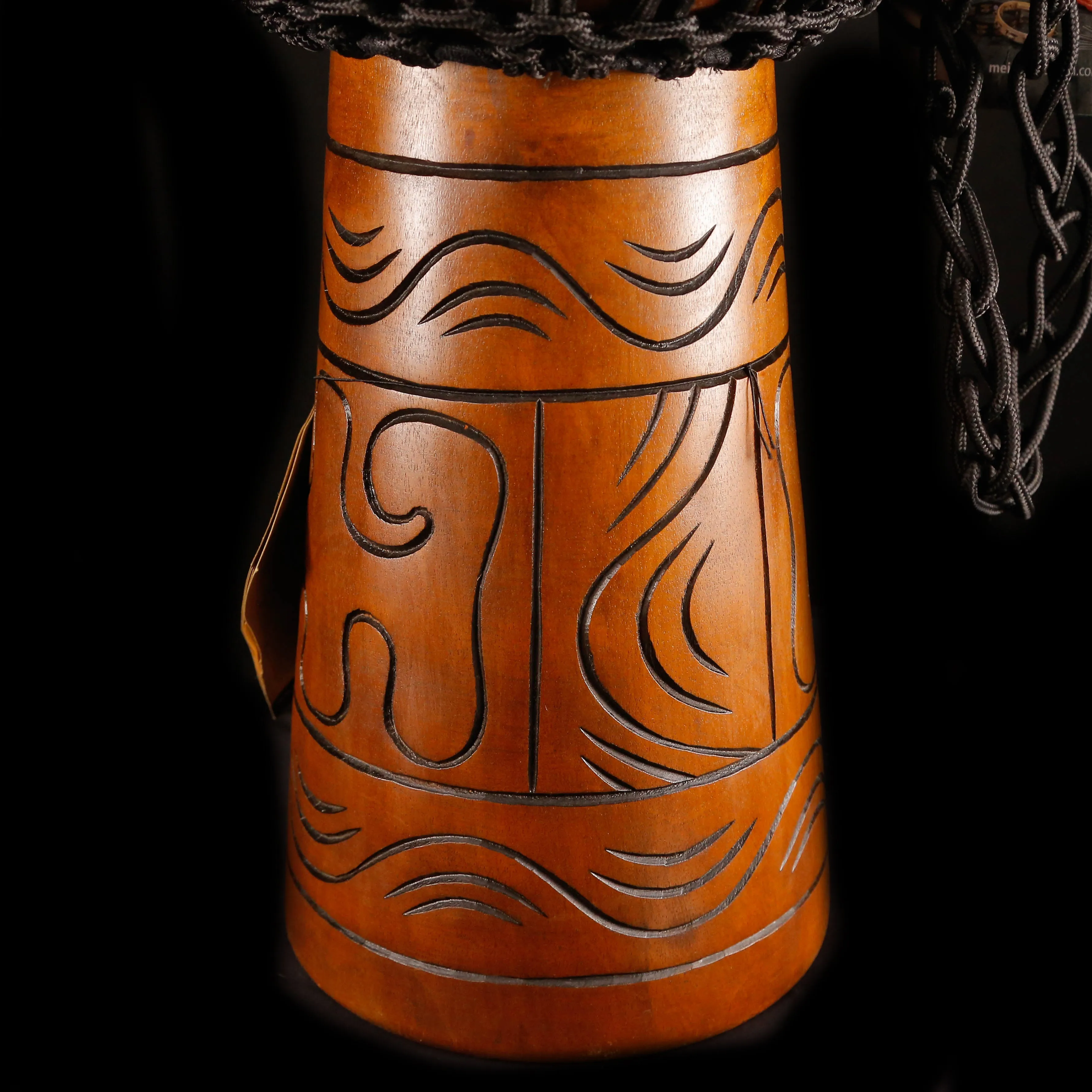 Meinl Percussion 10" Headliner/Artifact Rope-Tuned Wood Djembe