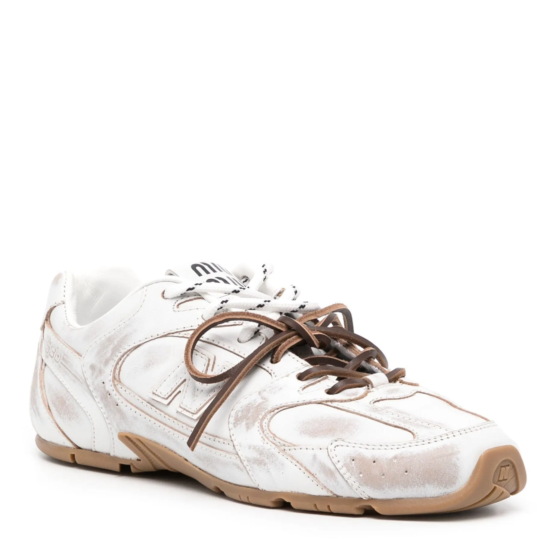 Miu Miu x New Balance 530 SL Leather Trainers