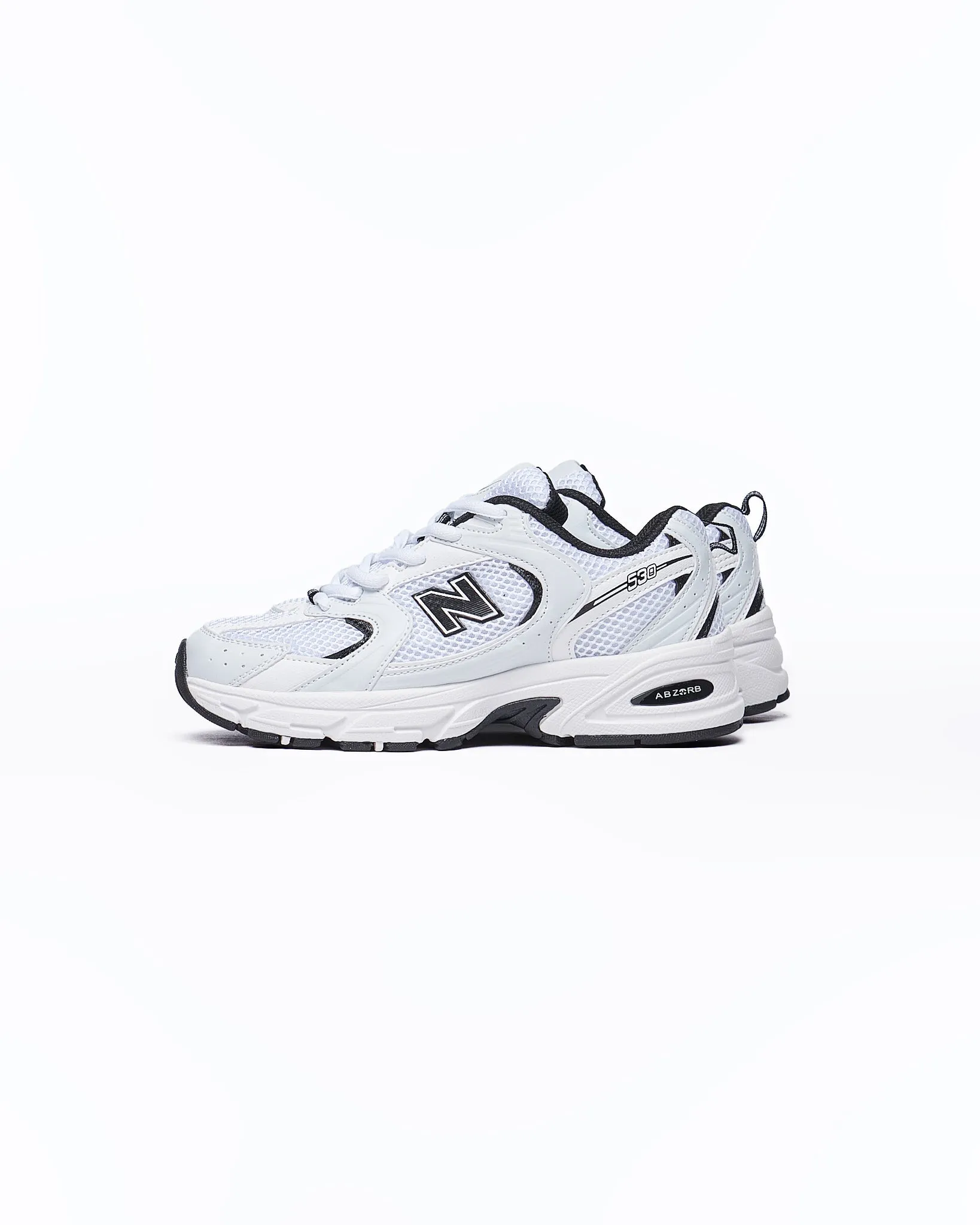 NB 530 White Black Runners Shoes 69.90