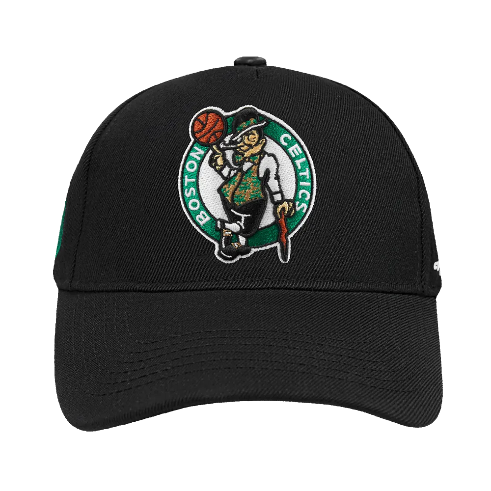 NBA BOSTON CELTICS CITY RANSOM PINCH FRONT SNAPBACK (BLACK)