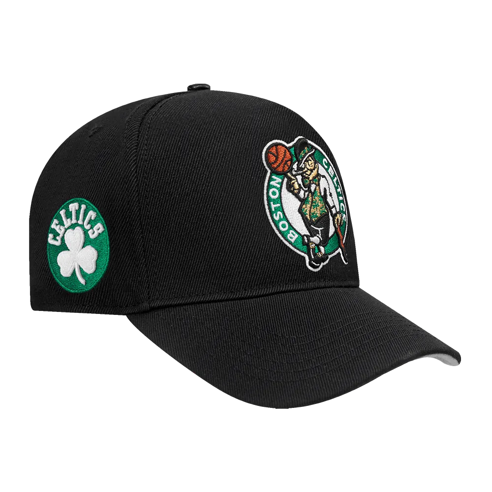 NBA BOSTON CELTICS CITY RANSOM PINCH FRONT SNAPBACK (BLACK)