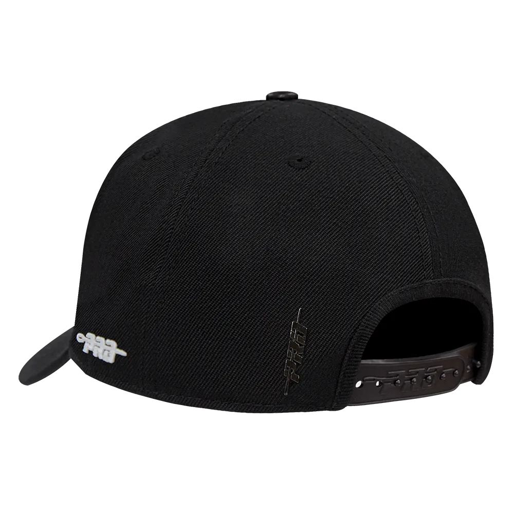 NBA BOSTON CELTICS CITY RANSOM WOOL BLEND PRO PINCH SNAPBACK (BLACK)