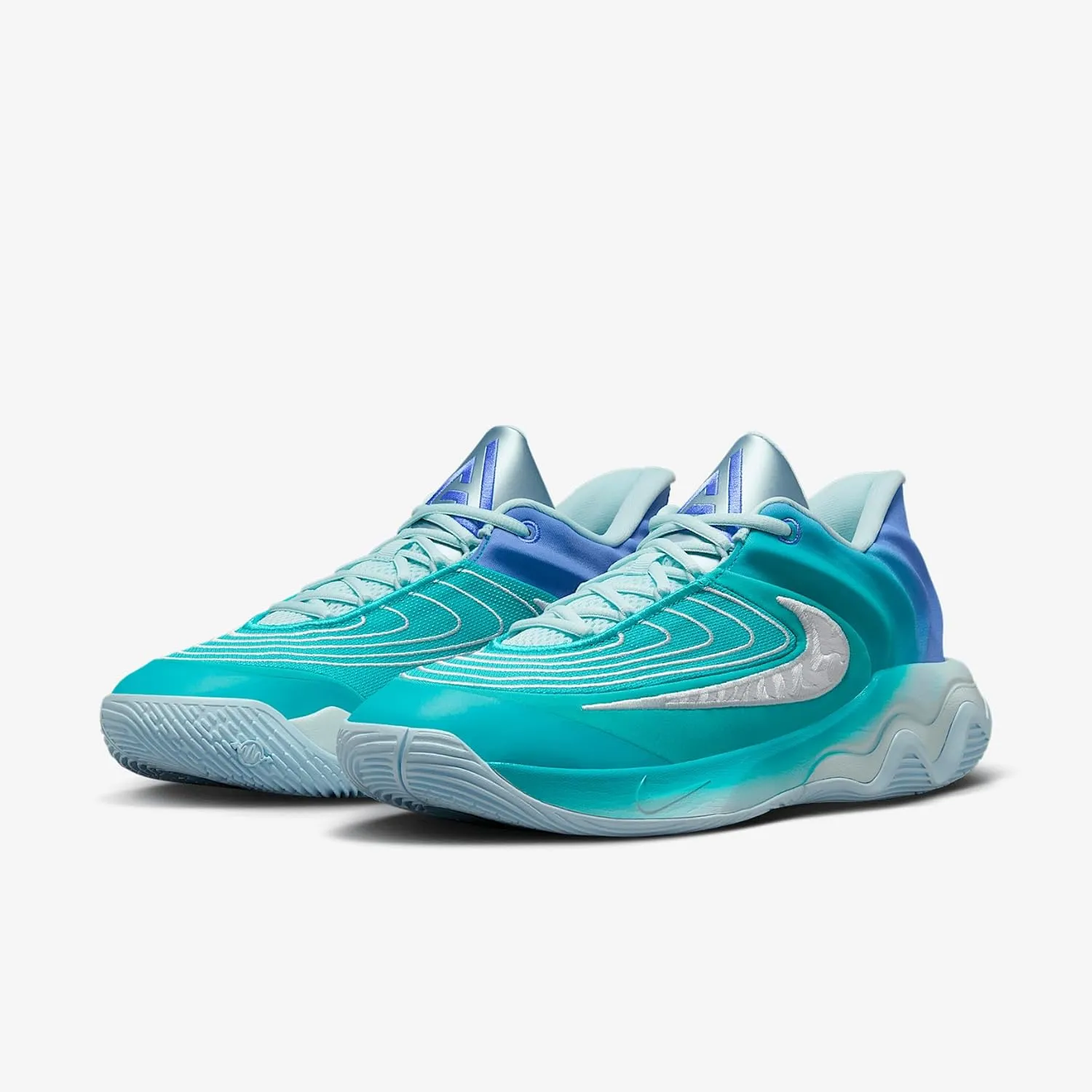 Nike Giannis Immortality 4 Basketball Shoes (FQ3680-300, Dusty Cactus/Royal Pulse/Green Frost/White)