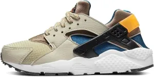 Nike Kid's Huarache Running Shoes (Light Stone/Kumquat/Black, us_Footwear_Size_System, Big_Kid, Men, Numeric, Medium, Numeric_6)