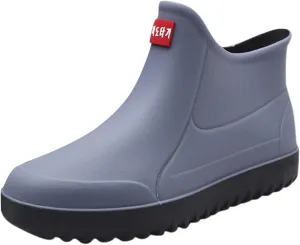 NLOMOCT Rain Boots for Women Wide Comfort Lightweight Waterproof Garden Boots Cute Soft Insole Short Rain Boots for Outdoor