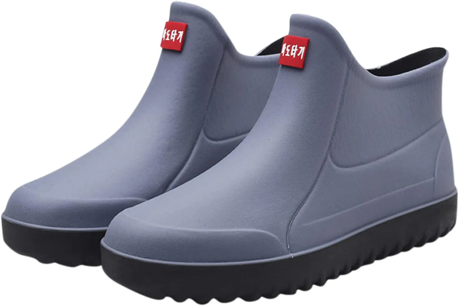 NLOMOCT Rain Boots for Women Wide Comfort Lightweight Waterproof Garden Boots Cute Soft Insole Short Rain Boots for Outdoor