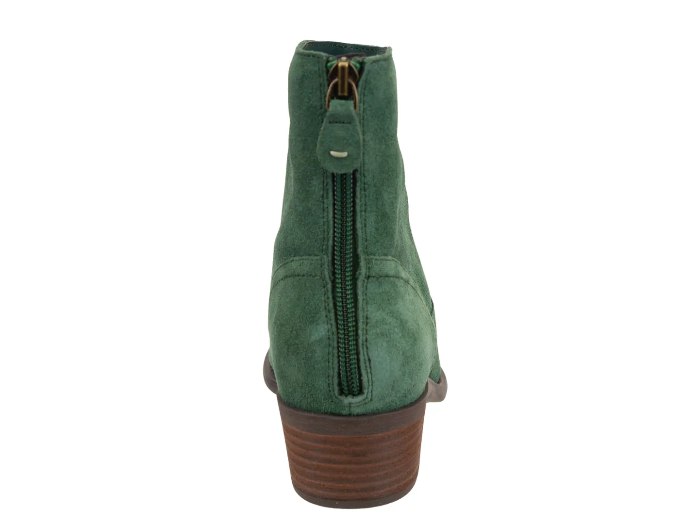 OTBT - HOMESTEAD in DARK GREEN Heeled Ankle Boots
