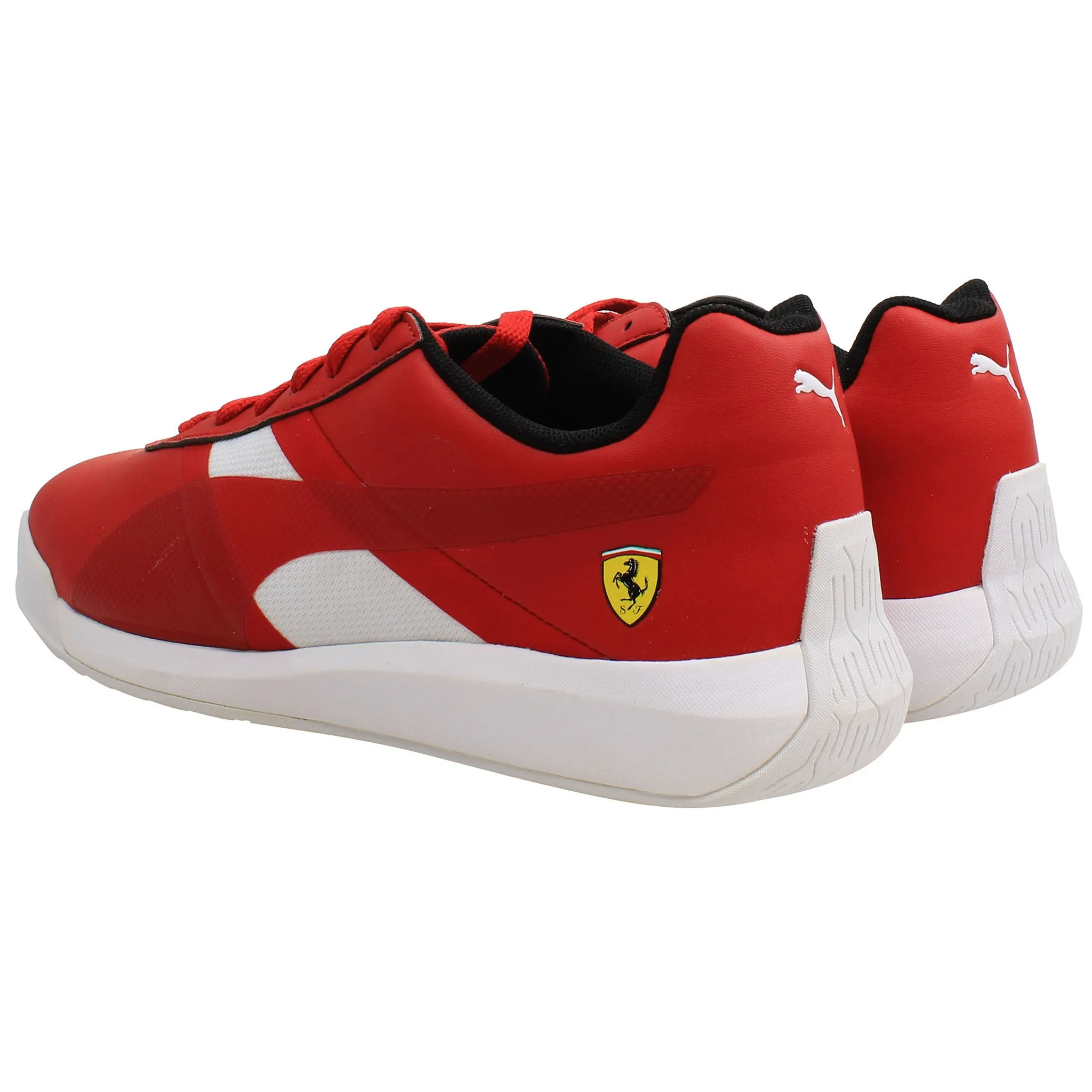 Puma Scuderia Ferrari Podio Tech Mens Red Trainers