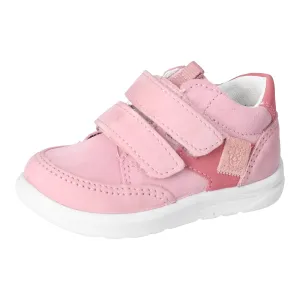 Ricosta Kito Pink Grey Girls Waterproof Velcro Low Ankle Boots