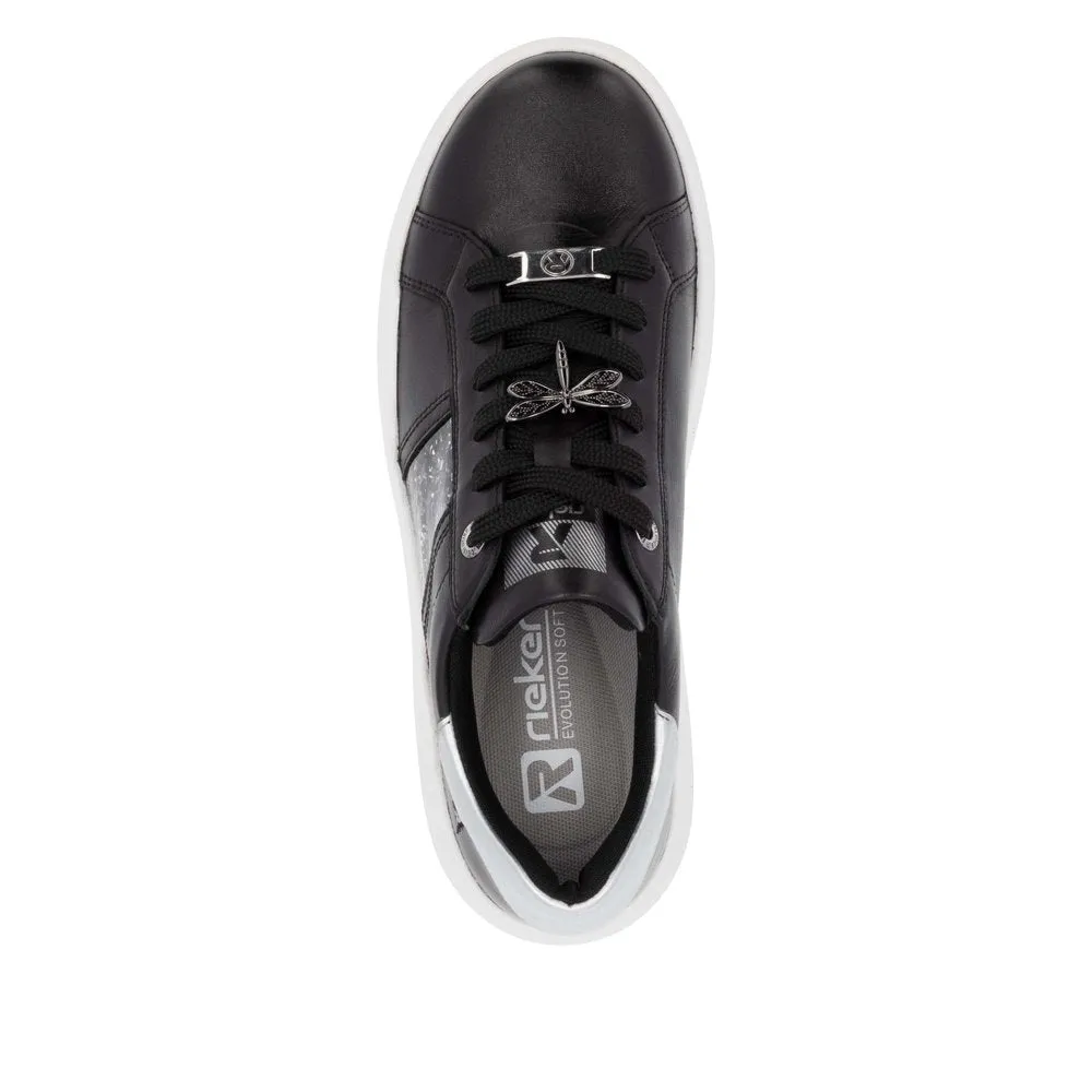 Rieker Ladies Dragon Fly Trim Evolution Sneaker