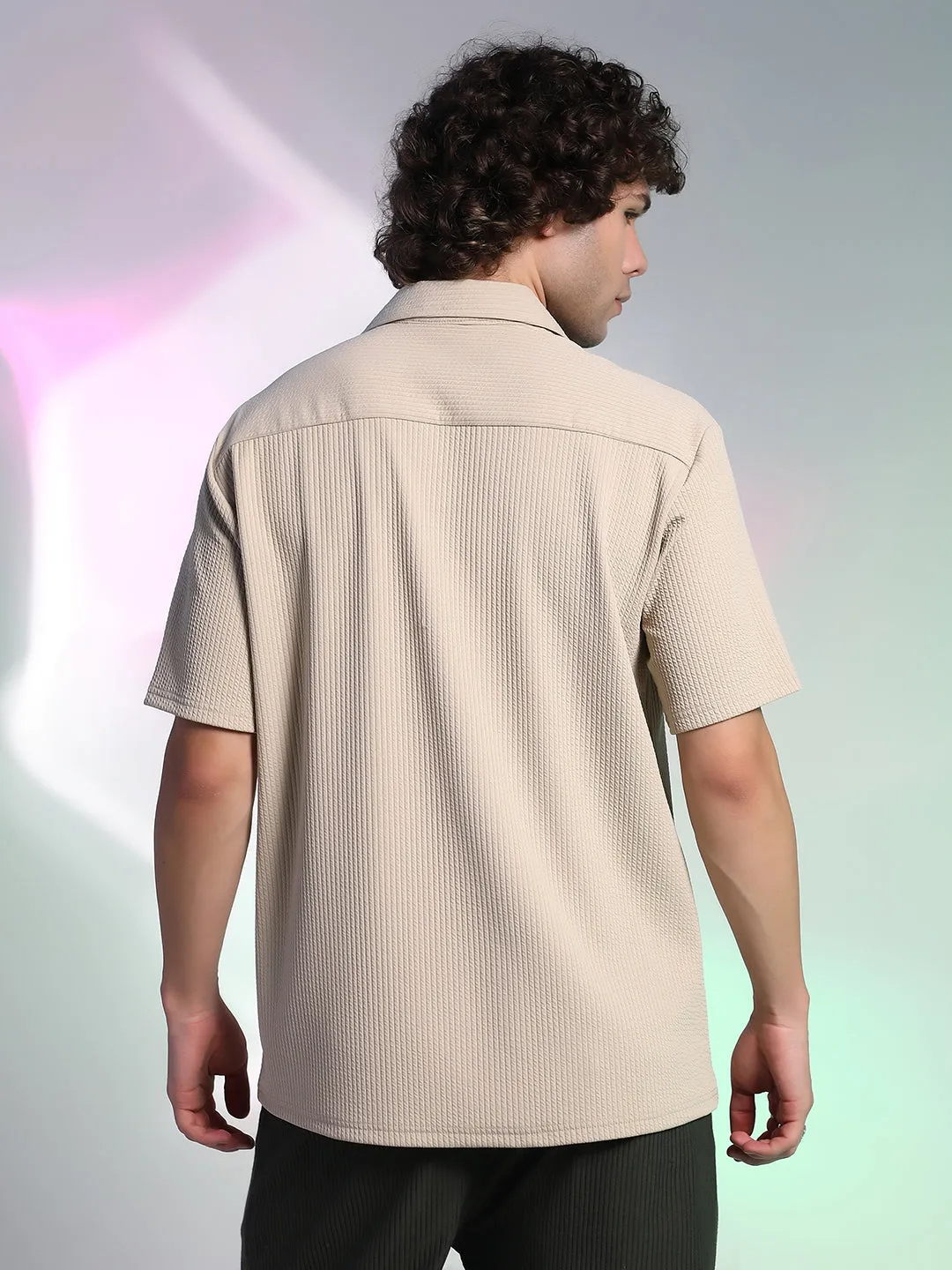 Rope-Ribbed Shirt