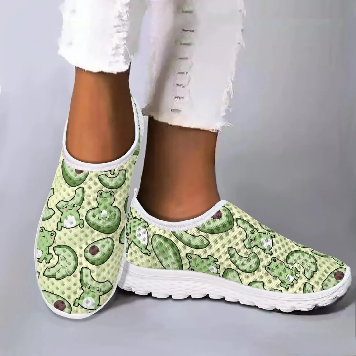 Running Shoes Lightweight Non Slip Gym Workout Tennis Shoe Breathable Mesh Walking Sneakers