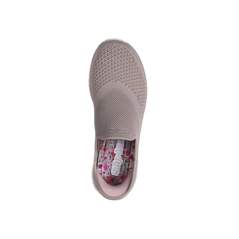 SKECHERS SLIP-INS VIRTUE SLEEK TAUPE - WOMENS
