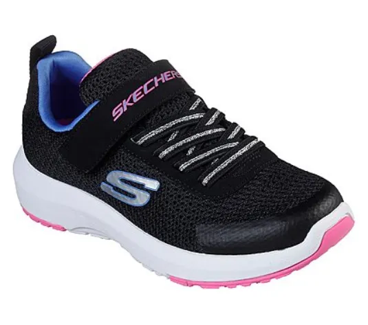 Skechers sneakers da bambina e ragazza DYNAMIC TREAD HOP N' HIKE 81365L/BKMT nero
