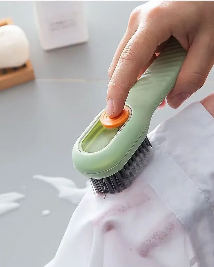 Sleek Handle Shoeshine Brush