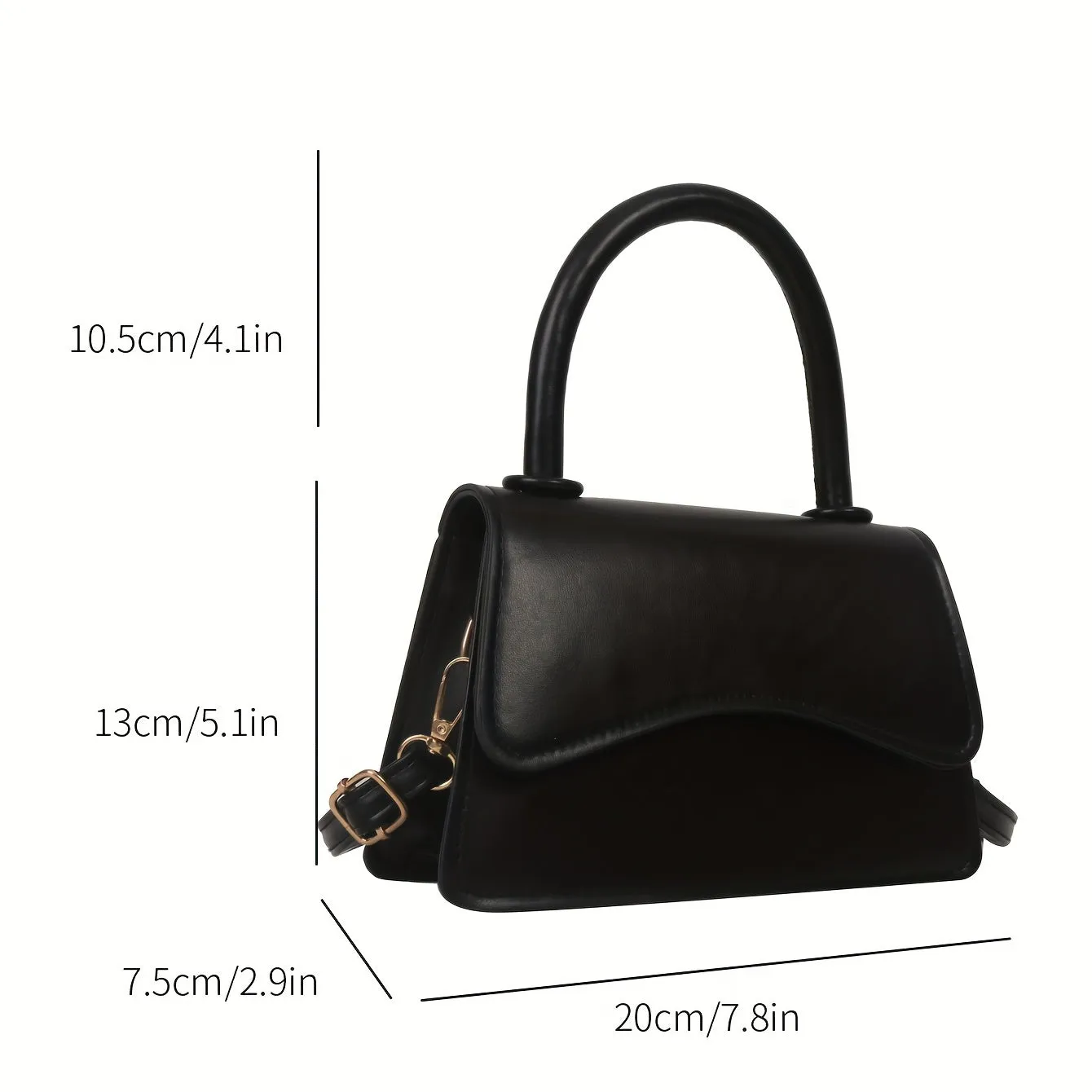 Sleek Minimalist Womens Satchel