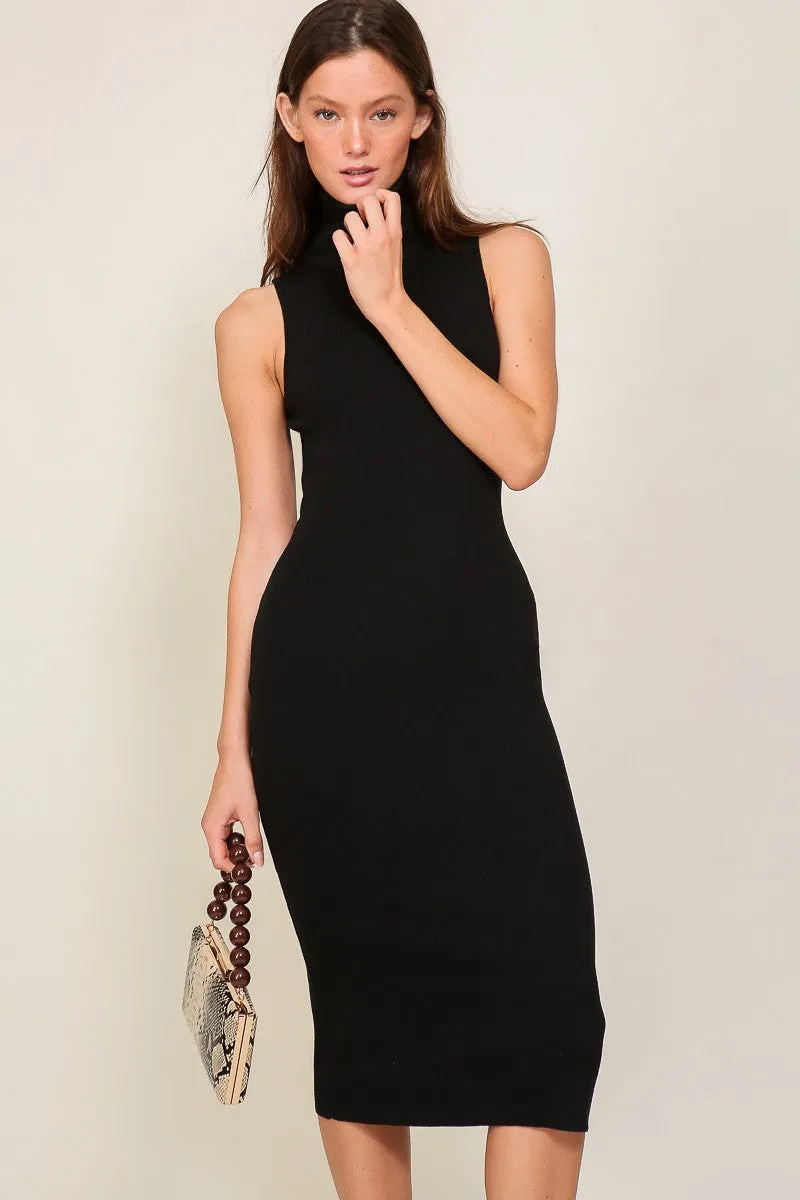 Sleek Sweater Dress