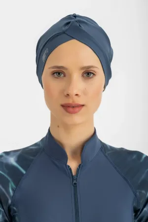 Sleek Swim Turban - Verdiigris