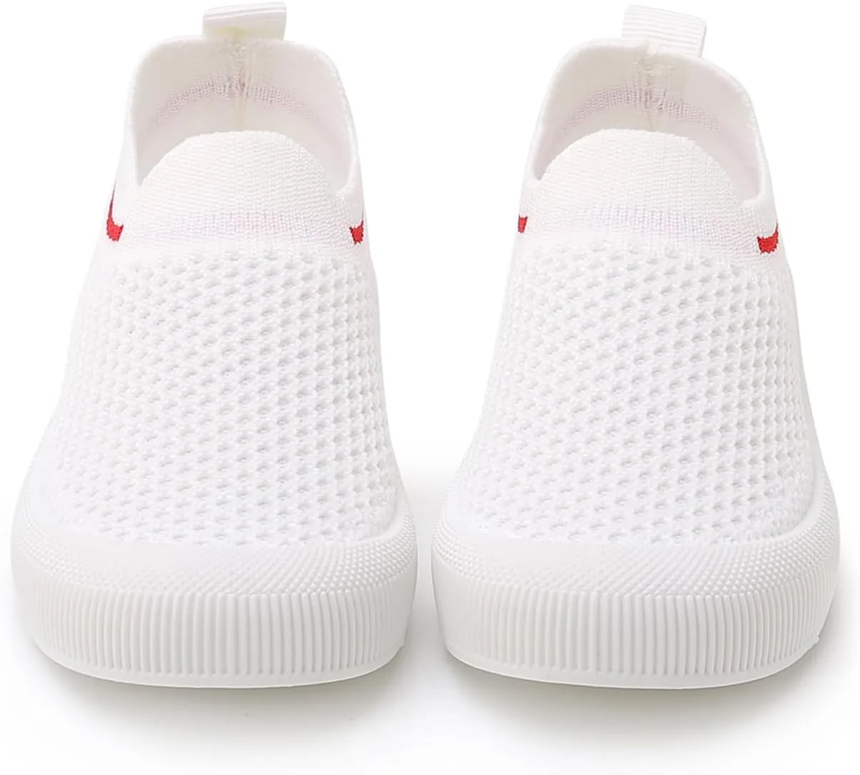 SOFMUO Baby Boys Girls Toddler Sneakers Kids Lightweight Knit Walking Shoes Mesh Breathable Tennis Trainers Shoe 1-3 Yrs